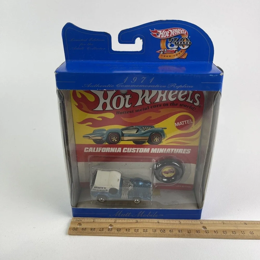 Hot Wheels Mutt Mobile Mosc 1971 Redline Mattel Vintage Redline RL V8